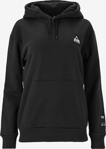 SOS Sweatshirt 'Haines' in Black: front