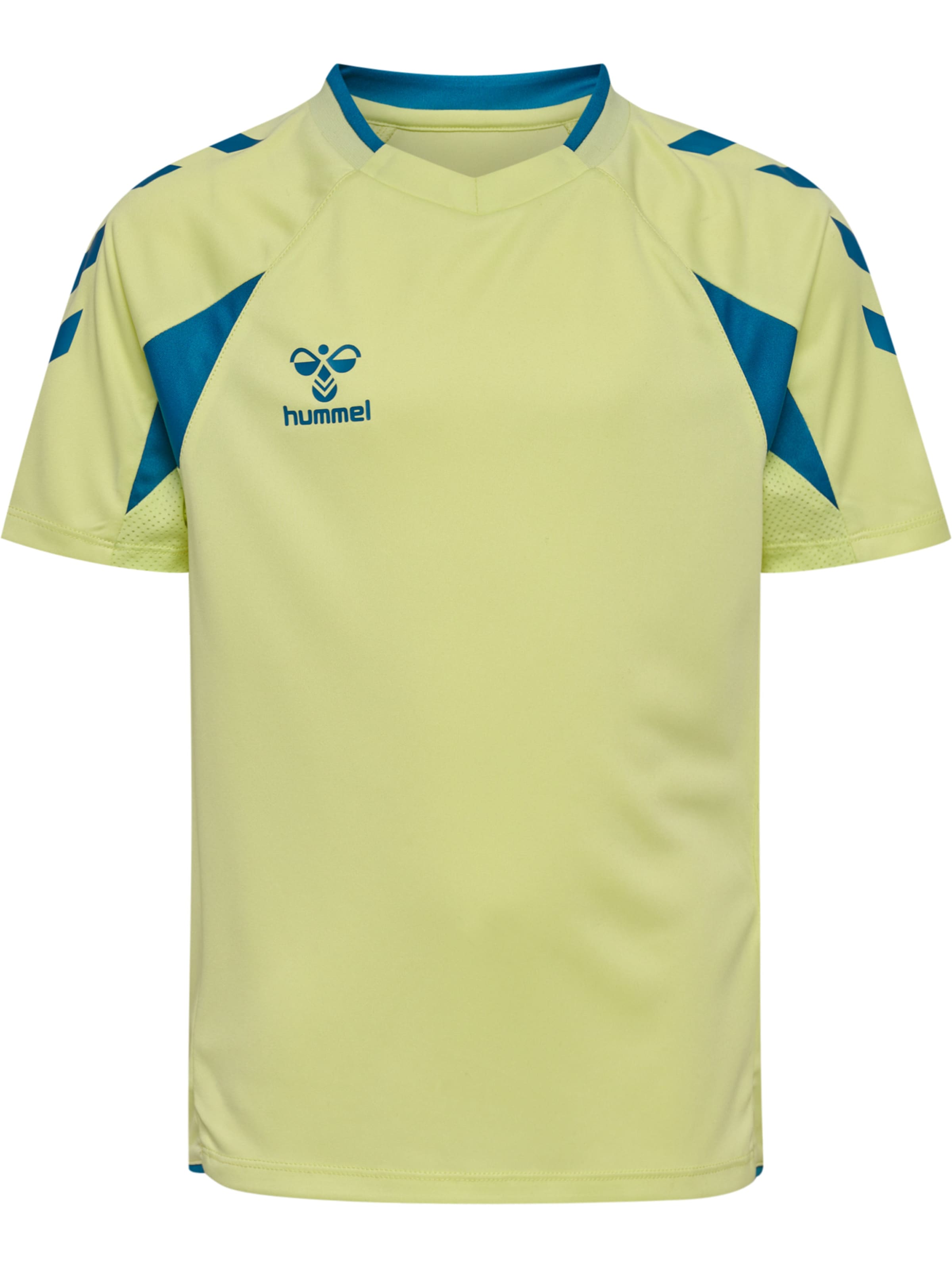 Hummel Functioneel shirt in Geel: voorkant