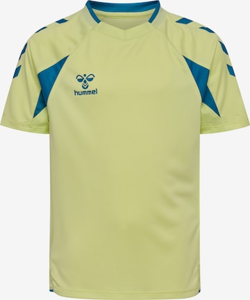 Hummel Functioneel shirt in Geel: voorkant