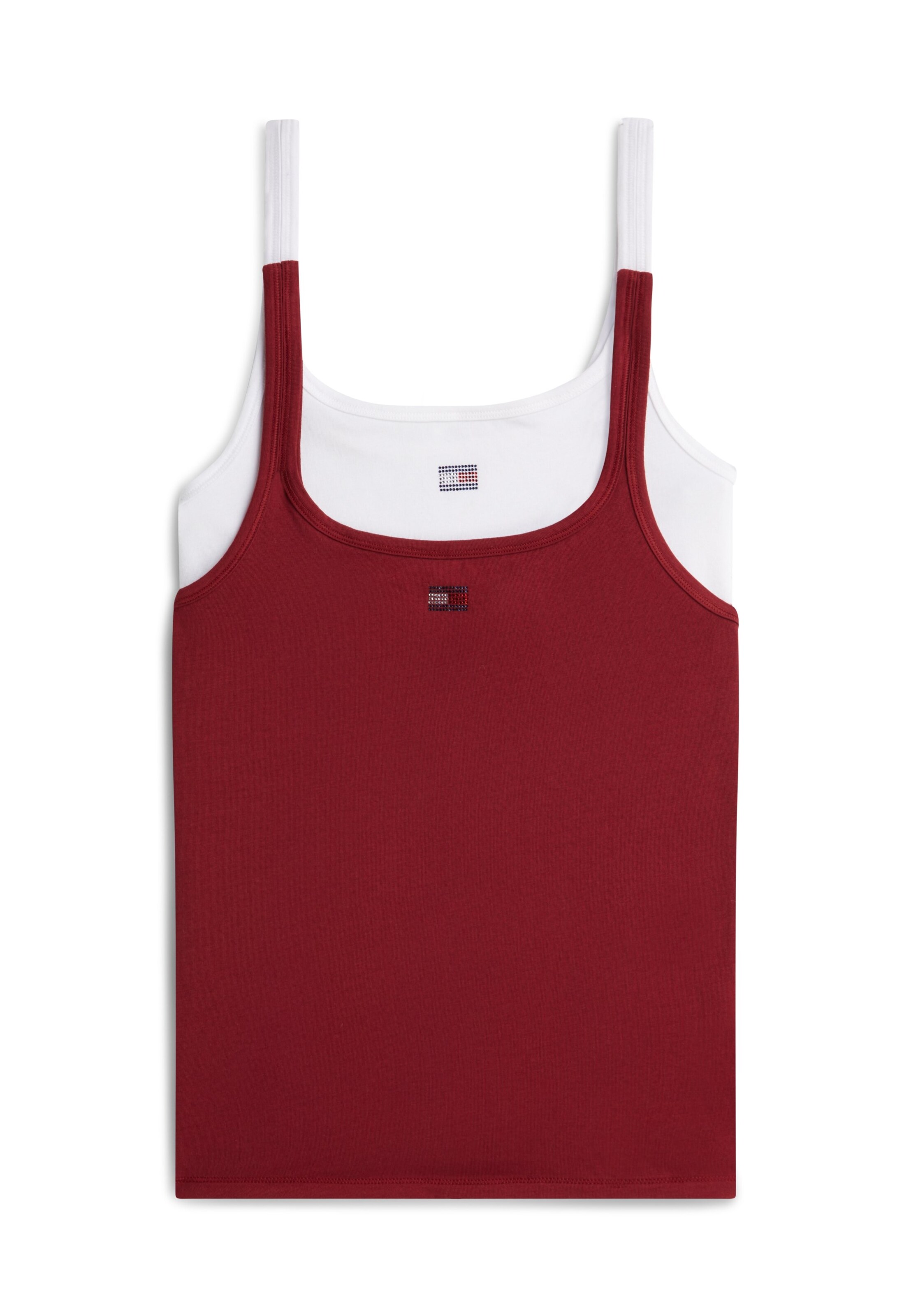 Maiou de la TOMMY HILFIGER pe roșu: față