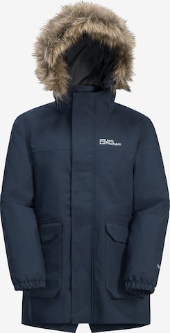 JACK WOLFSKIN - Casaco outdoor 'COSY BEAR' em azul