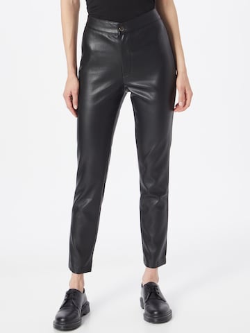 Esqualo Regular Trousers in Black: front