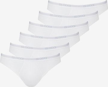 SLOGGI Slip 'Basic' in White: front