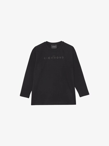 John Richmond Shirt 'TECUBE' in Schwarz: Vorderseite