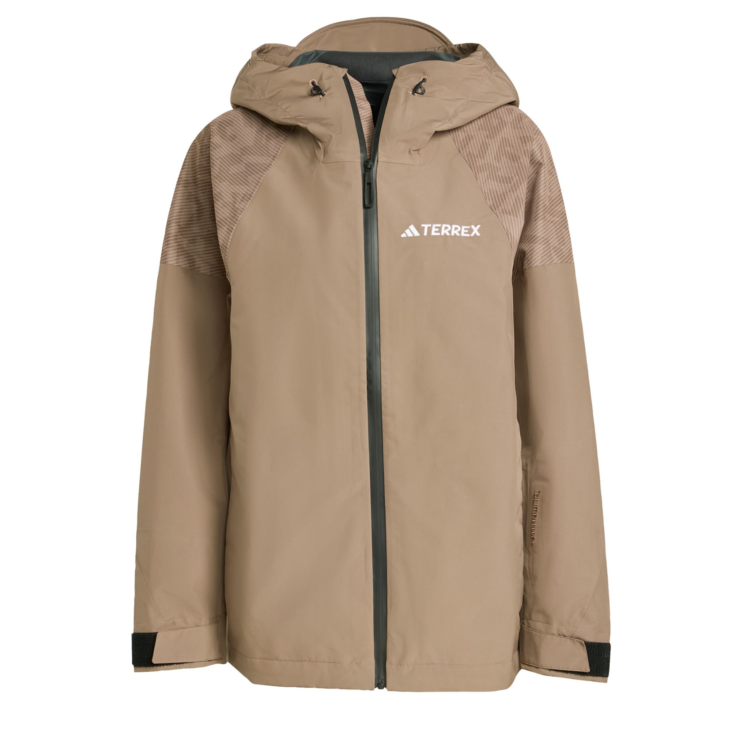 ADIDAS TERREX - Chaqueta de montaña 'Xperior Hybrid' en marrón: frente