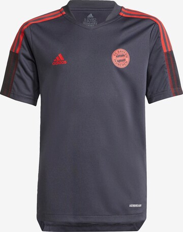 ADIDAS PERFORMANCE Functioneel shirt 'FCB TR JSY Y' in Grijs: voorkant