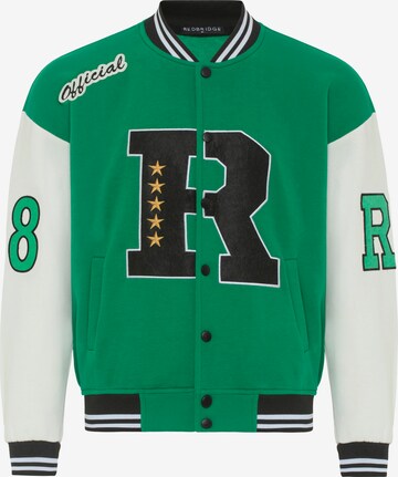 Redbridge Between-Season Jacket in Green: front