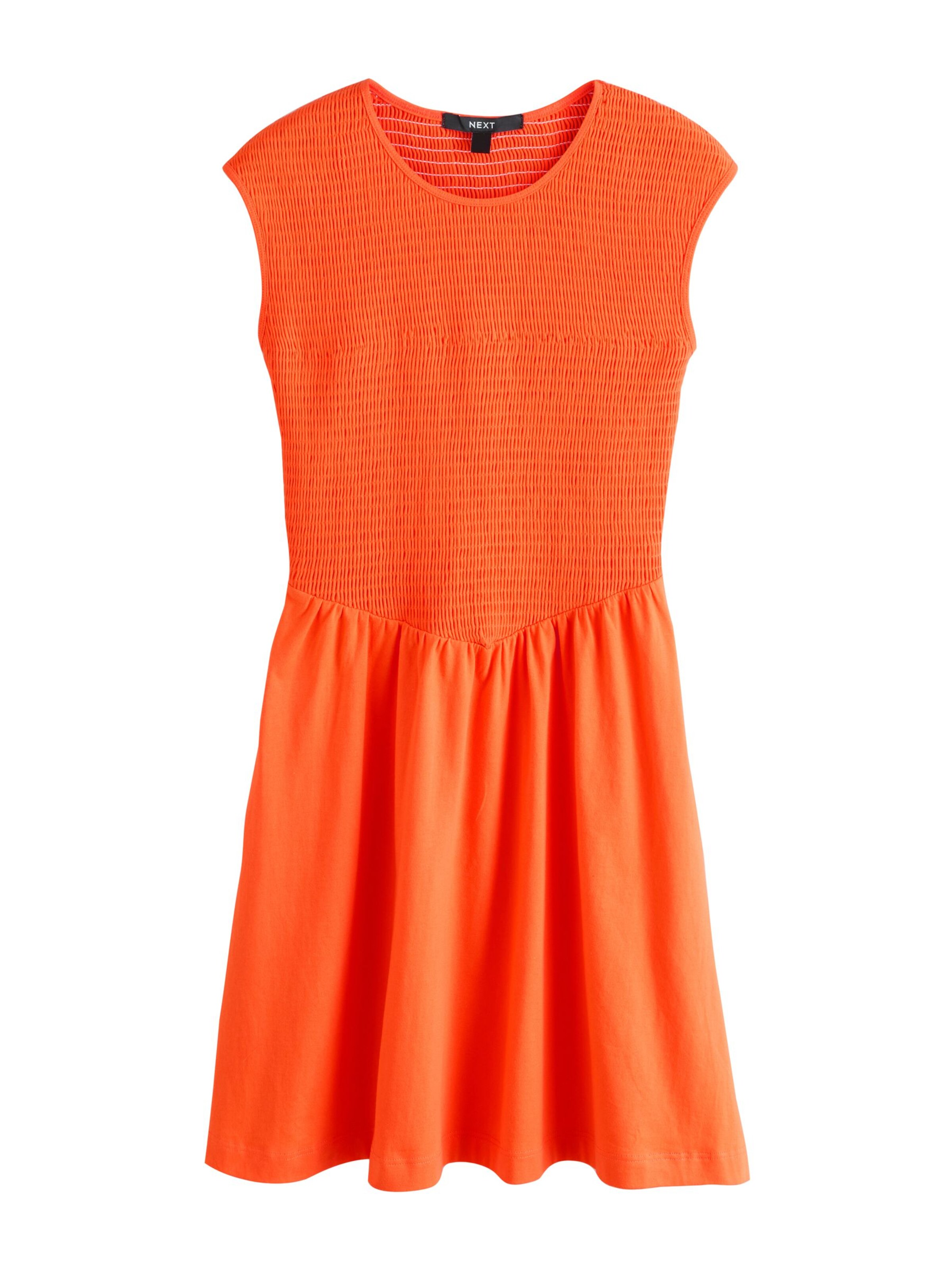 Next Robe en orange, Vue avec produit