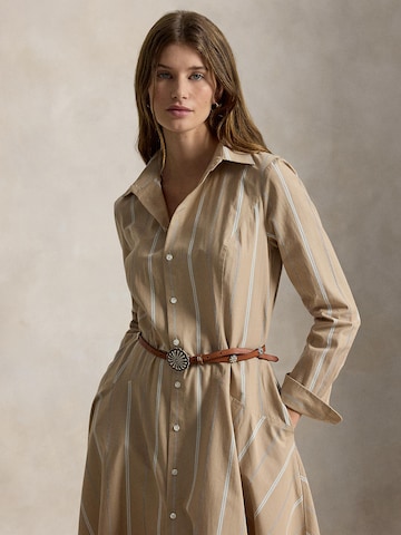 Polo Ralph Lauren Košeľové šaty - Béžová