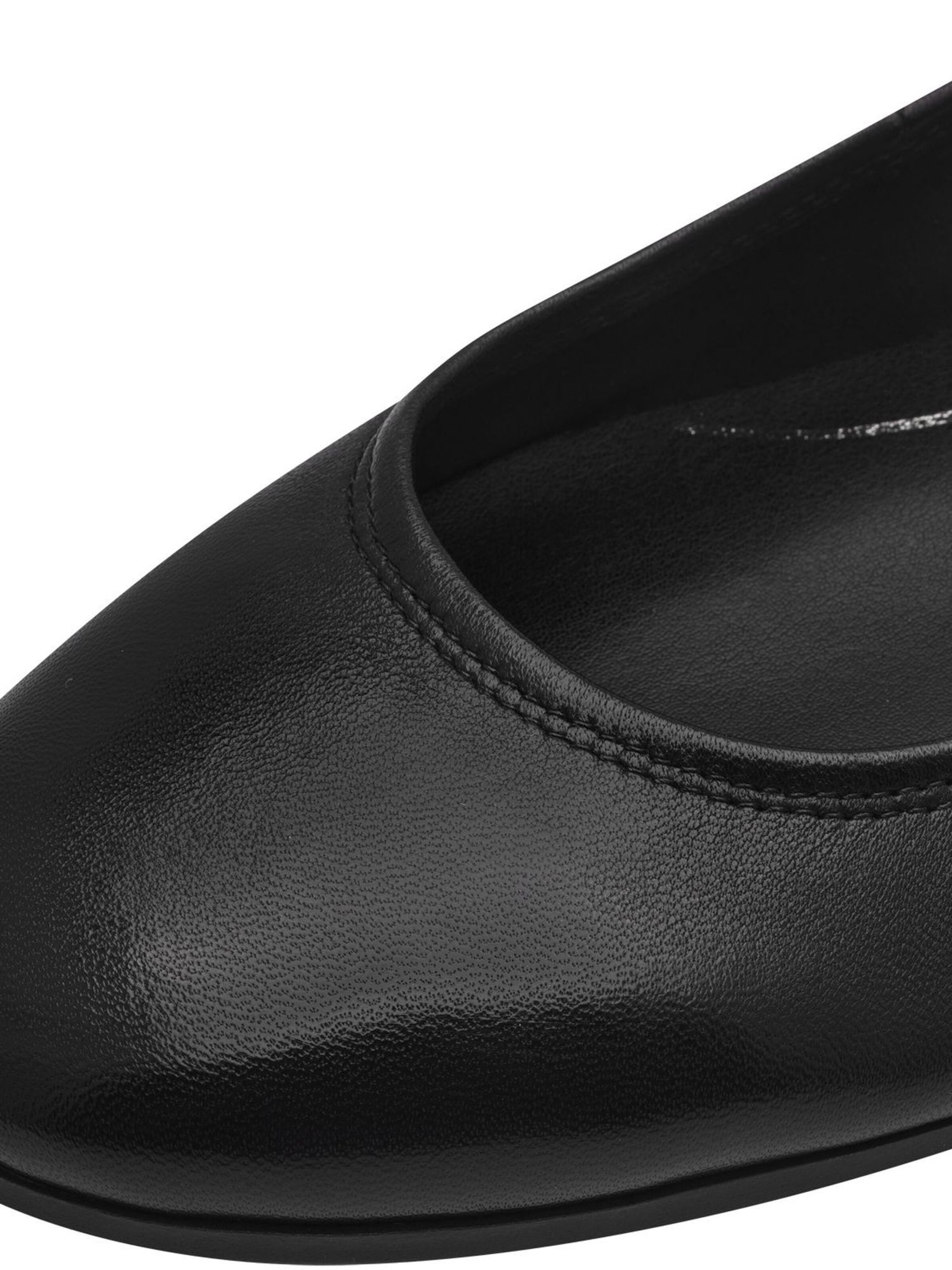 Tamaris Ballet Flats with Strap in Black
