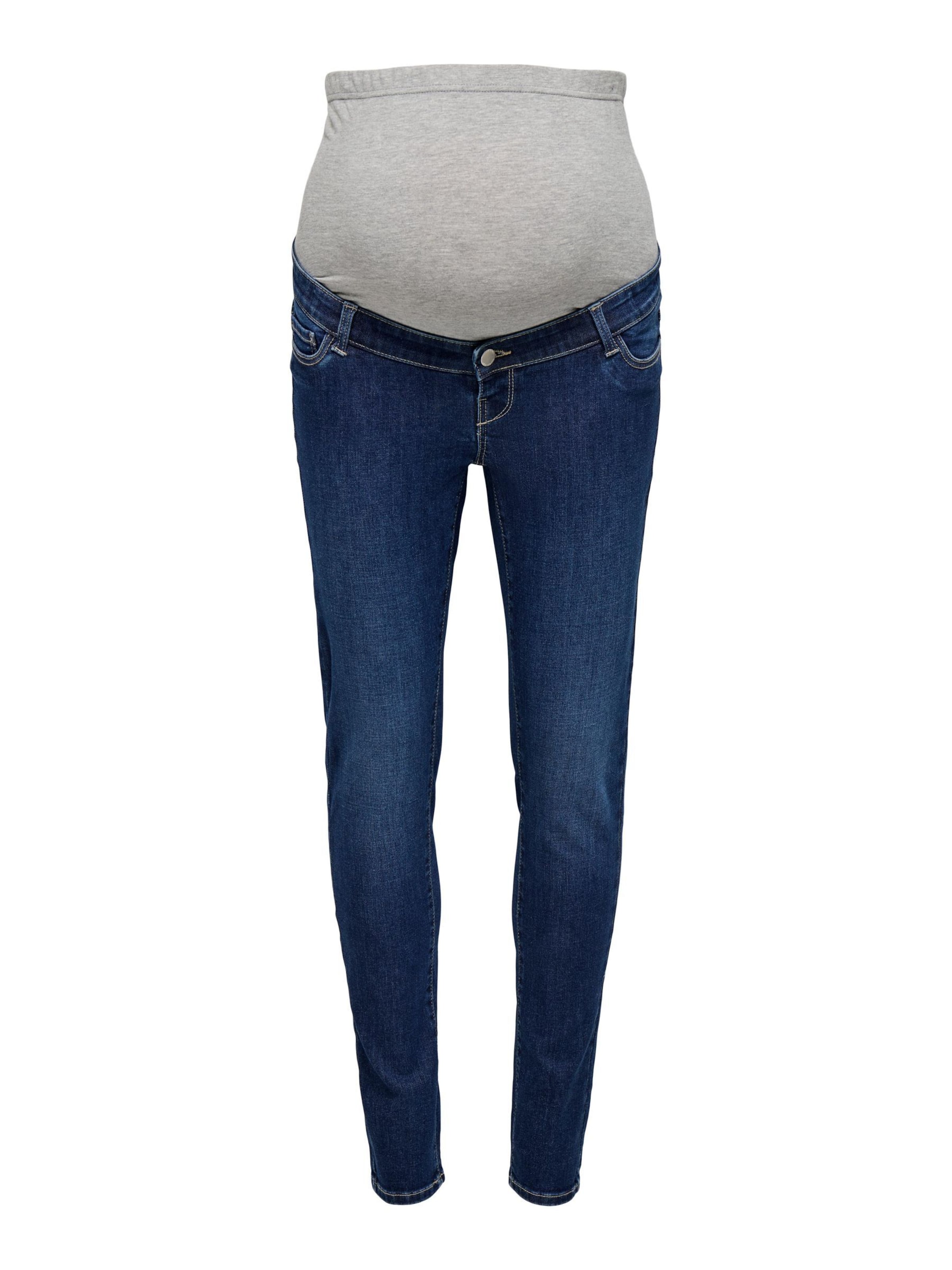 Only Maternity Skinny Jeans 'OLMRose' in Blauw