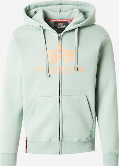 ALPHA INDUSTRIES Collegepaita värissä keltainen / minttu, Tuotenäkymä