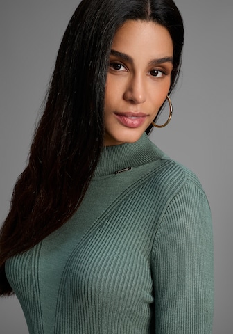 Bruno Banani LM Strickkleidstr in Grün