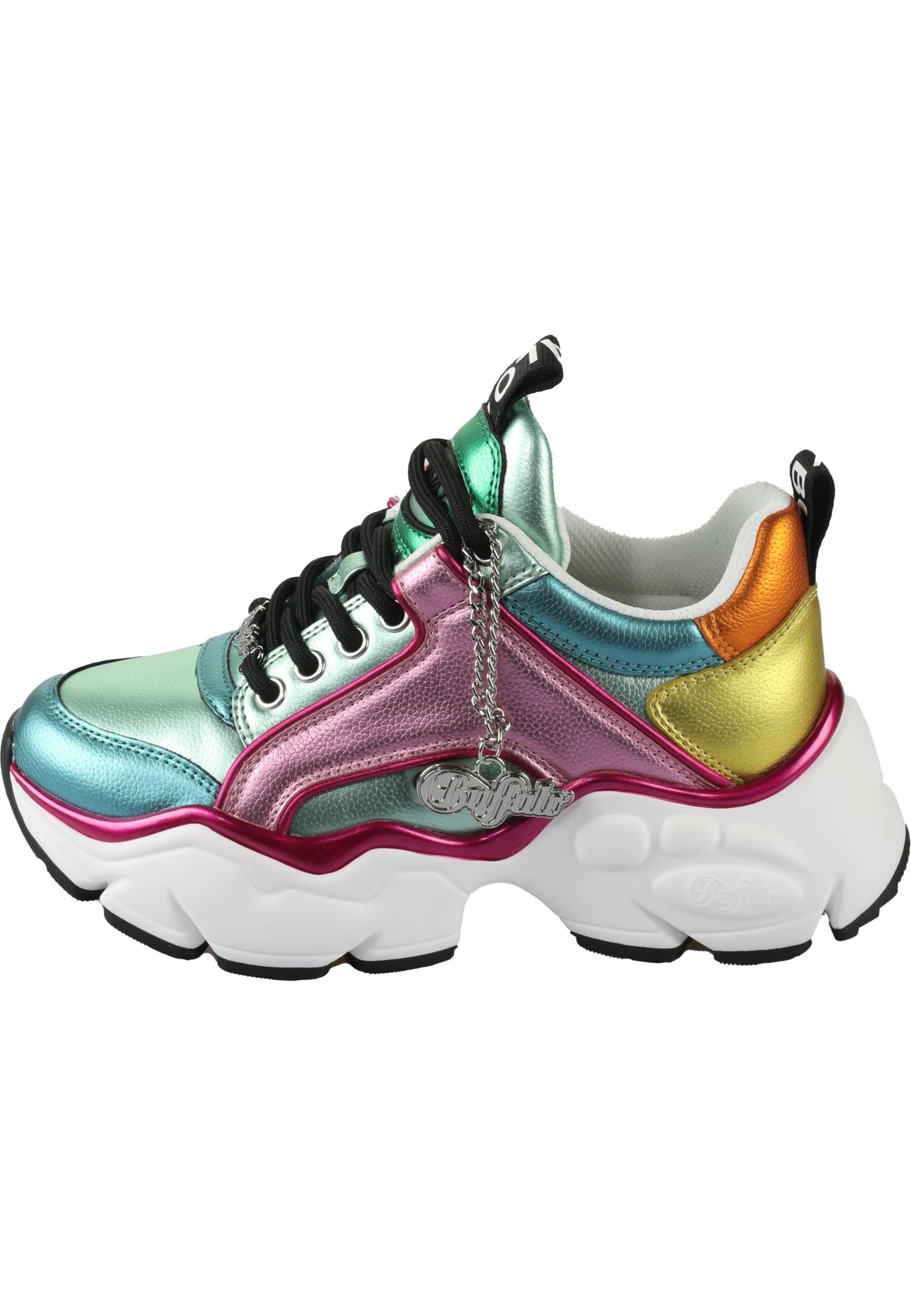 BUFFALO Sneakers laag in Roze: voorkant