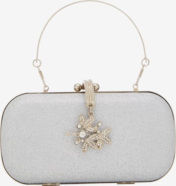 FELIPA Clutch in Silver: front