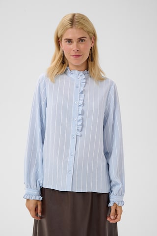 CULTURE Shirt in Blauw: voorkant