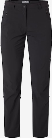 MCKINLEY Wanderhose 'Madok II' in Schwarz: Vorderseite