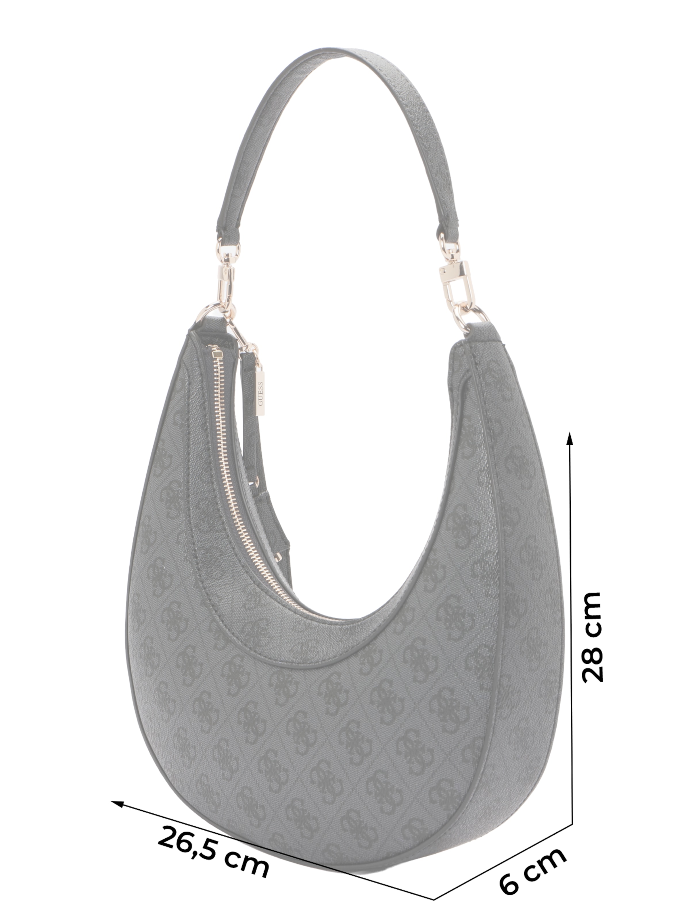 GUESS Shoulder bag 'LINDSEY' in Black