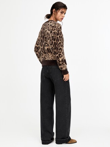 Pull&Bear Trui in Bruin