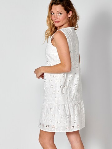 KOROSHI Letné šaty - biela