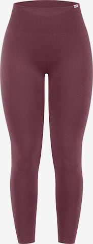 Leggings 'Vonda' Smilodox en violet : devant