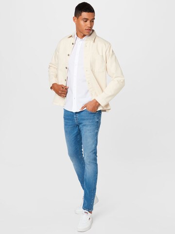 SCOTCH & SODA Slim fit Button Up Shirt in White