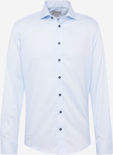 Bruun & Stengade Button Up Shirt 'Woodson' in Pastel blue / White, Item view