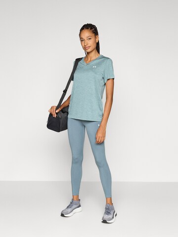 Tricou funcțional 'Twist' de la UNDER ARMOUR pe albastru