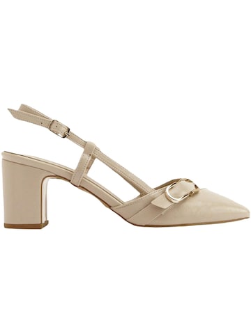 Escarpins à bride arrière 'Judy' Limoya en beige