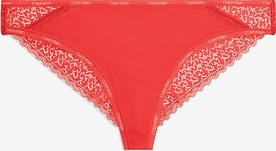 Calvin Klein Underwear Slip 'Flirty' en rouge clair, Vue avec produit