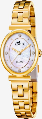 Lotus Analoog horloge 'Watch 2gether' in Goud: voorkant
