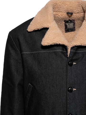 King Kerosin Winter Jacket in Black