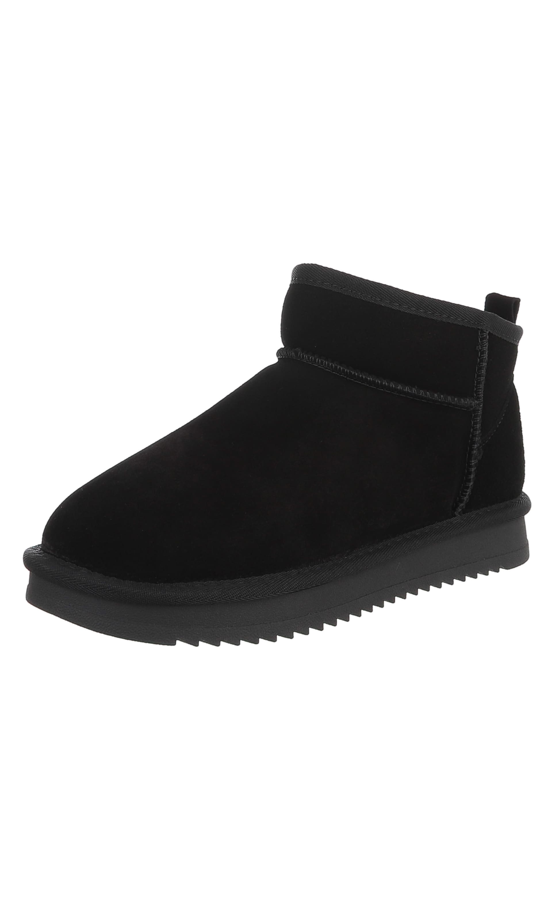 Ital-Design Boots in Schwarz: Vorderseite