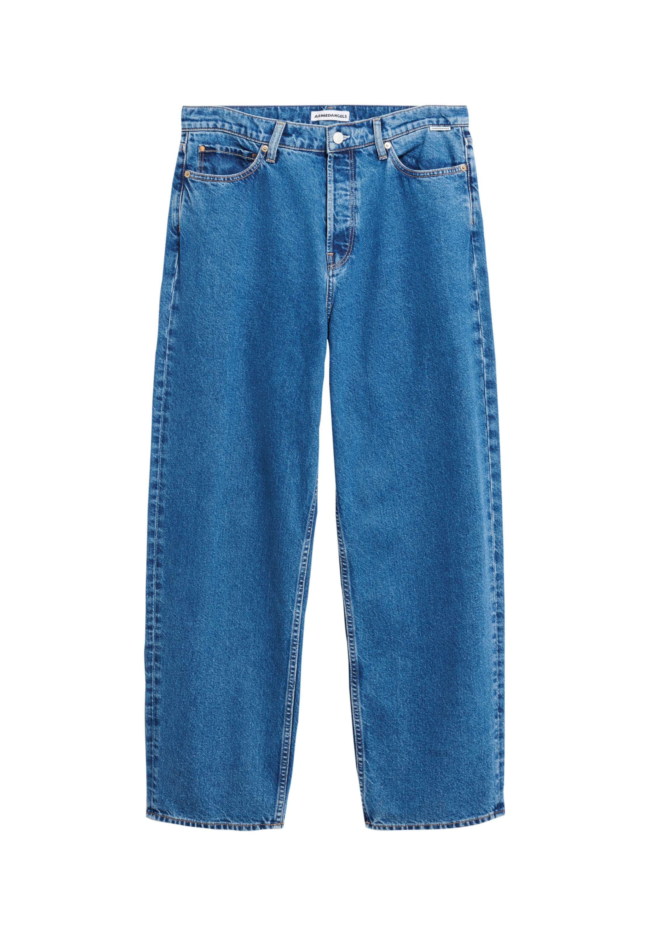 ARMEDANGELS Ohlapna forma Kavbojke 'Jaameo' | modra barva: sprednja stran