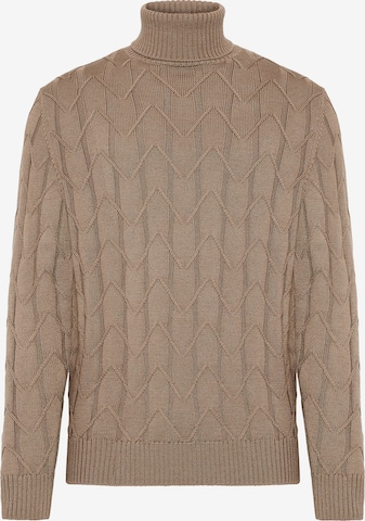 Boggi Milano Sweater in Beige: front
