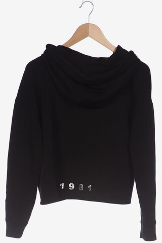GUESS Sweatshirt & Zip-Up Hoodie in S in Black