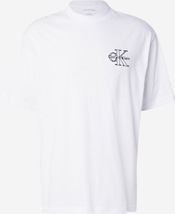 Calvin Klein Jeans Shirt in White: front