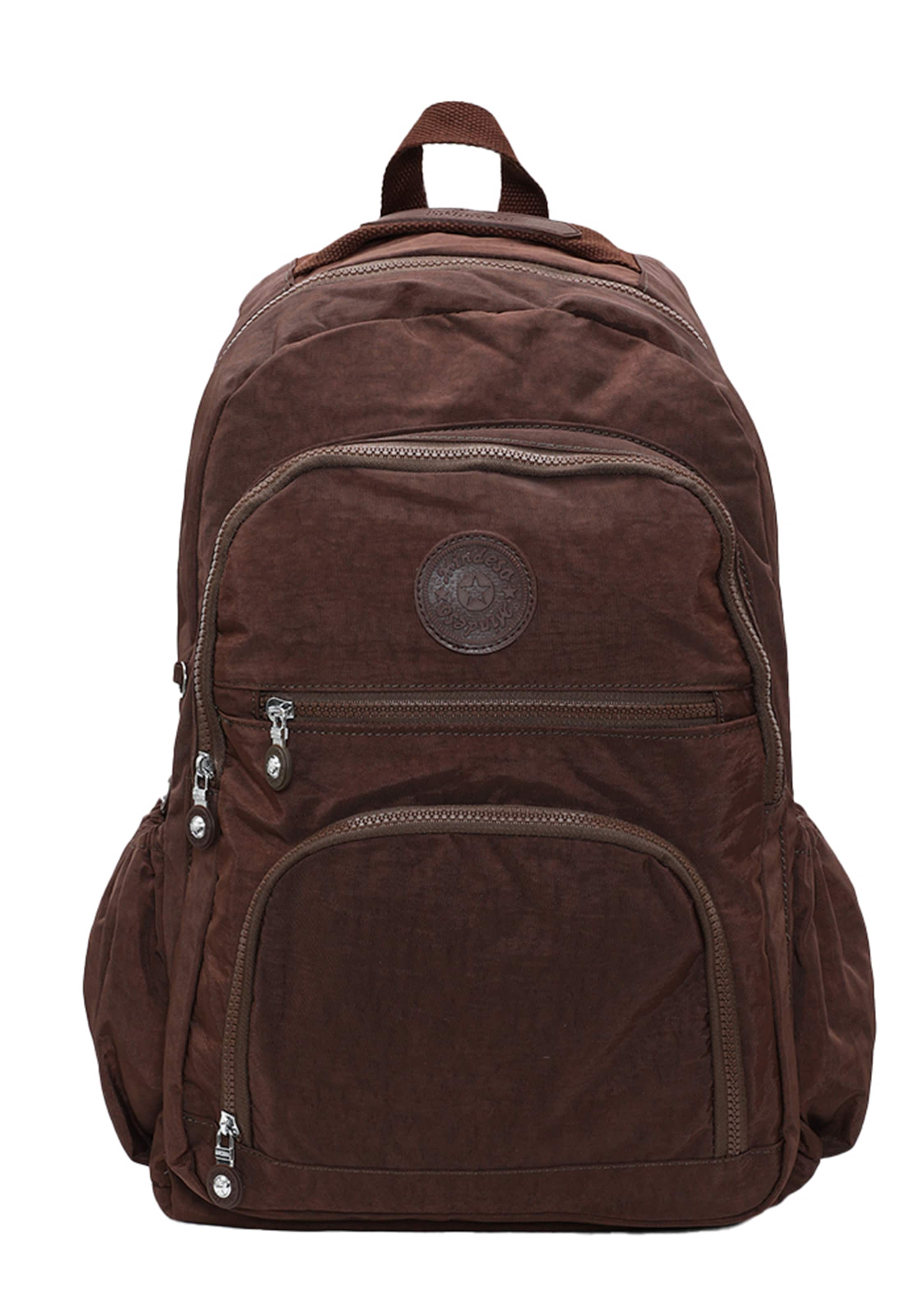 Mindesa Rugzak in Bruin: voorkant