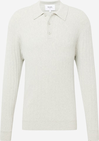 Wax London - Pullover 'OBAN' em cinzento: frente