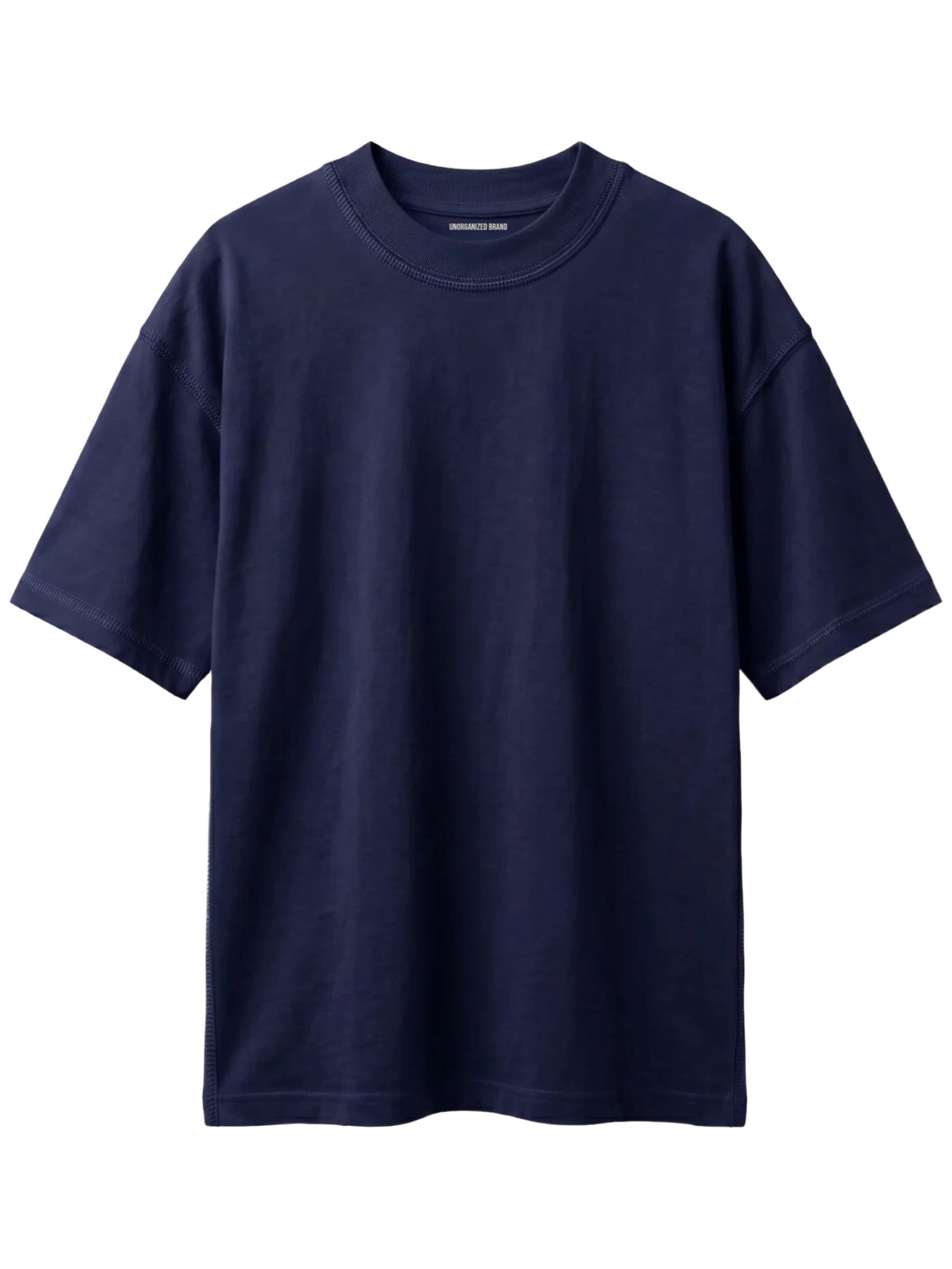 UNORGANIZED BRAND Shirt 'SCHWERES COMFORT T15' in Blauw: voorkant