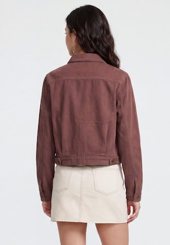 Veste mi-saison MYMO en marron