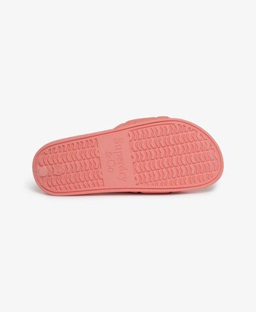 Superdry & Co Strand-/badschoen in Roze