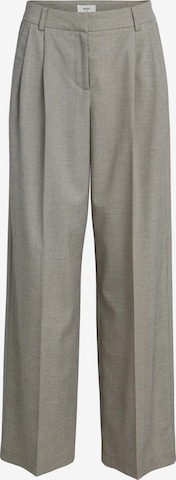 OBJECT Zvonové kalhoty Kalhoty se sklady v pase 'Linnet' – šedá: přední strana