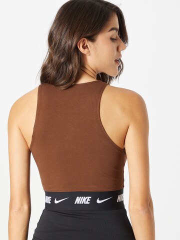 Nike Sportswear - Top em castanho