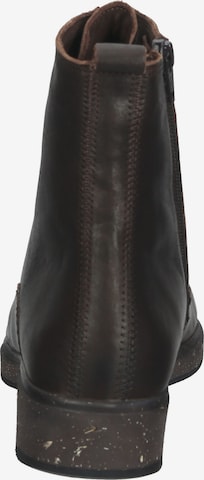 THINK! Lace-Up Ankle Boots in Brown