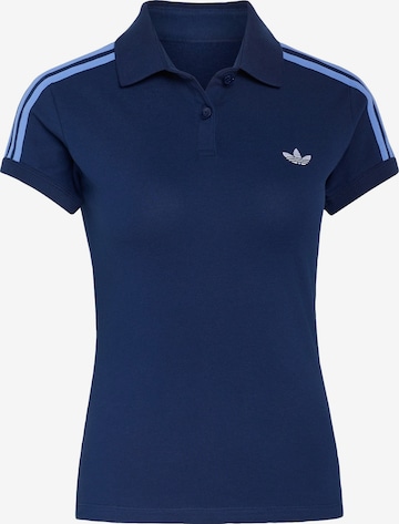 T-shirt ADIDAS ORIGINALS en bleu : devant