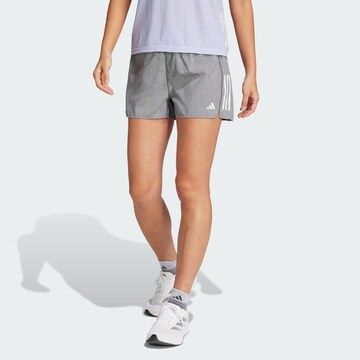 ADIDAS PERFORMANCE Regular Sportshorts 'Own the Run' in Grau: Vorderseite