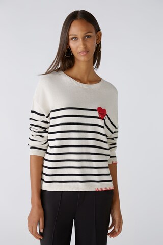 OUI Sweater in White: front