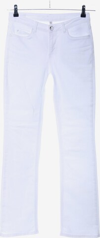 Promiss Straight-Leg Jeans in 27-28 in White: front