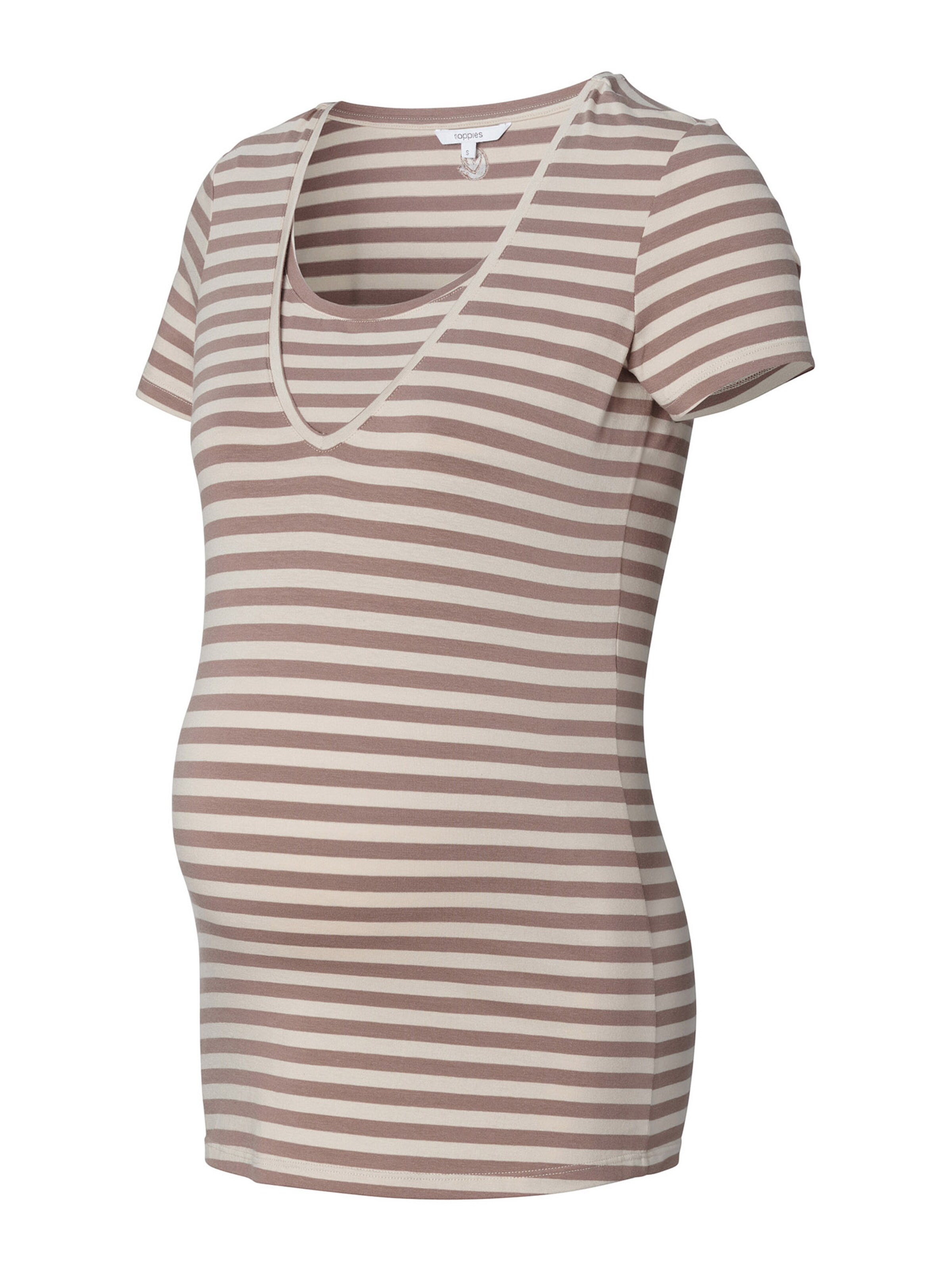 Frauen Shirts & Tops Noppies Shirt 'Holley' in Hellbeige, Mokka - XE03264 Frauen Shirts & Tops Noppies Shirt 'Holley' in Hellbeige, Mokka - XE03264